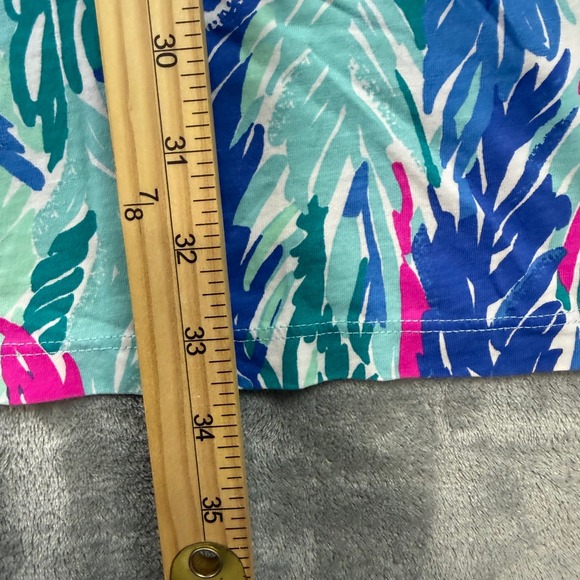 Lilly Pulitzer Blythe Swing Dress Size L in Light as a Feather Print - Picture 7 of 8